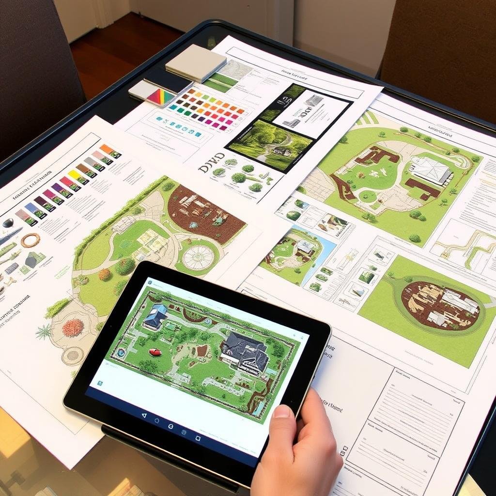 Custom landscape design proposal for Friendswood Texas property Custom landscape design proposal for Friendswood Texas property