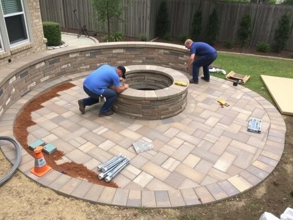 Hardscape installation services in Friendswood Texas Hardscape installation services in Friendswood Texas