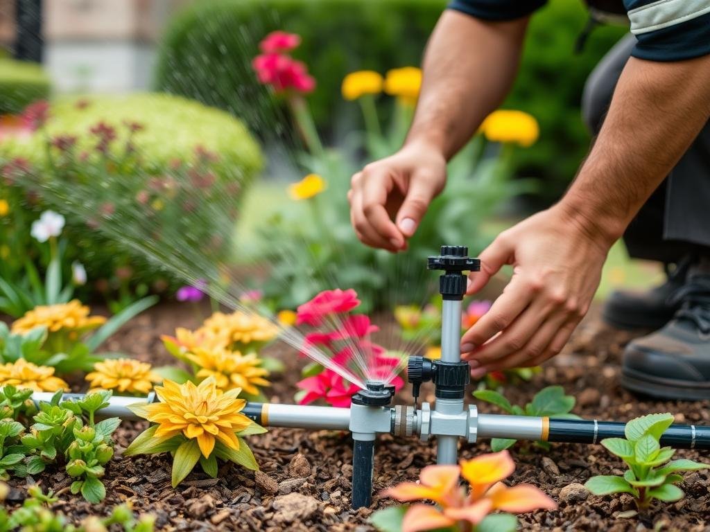 Irrigation system installation for landscape services in League City Texas Irrigation system installation for landscape services in League City Texas