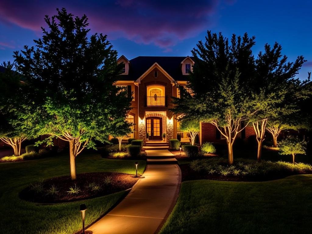 Professional landscape lighting in Friendswood Texas Professional landscape lighting in Friendswood Texas