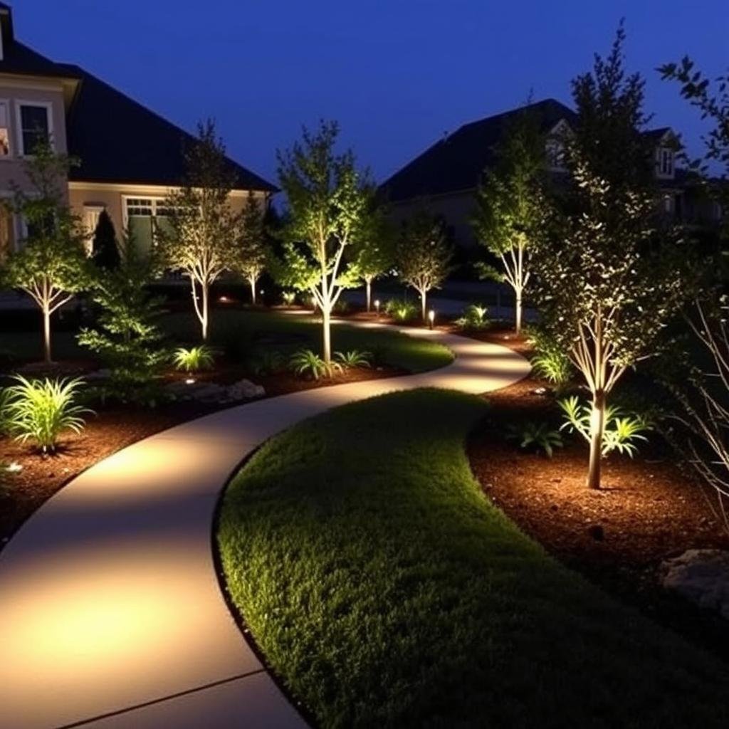 Pathway lighting installation in Houston 77058 Pathway lighting installation in Houston 77058
